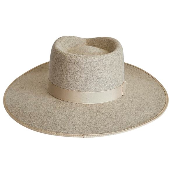 Lack of Color Carlo Speckled Grey Rancher hat (Ivory) main image 10